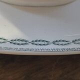 Sarreguemines iron clay sauceboat