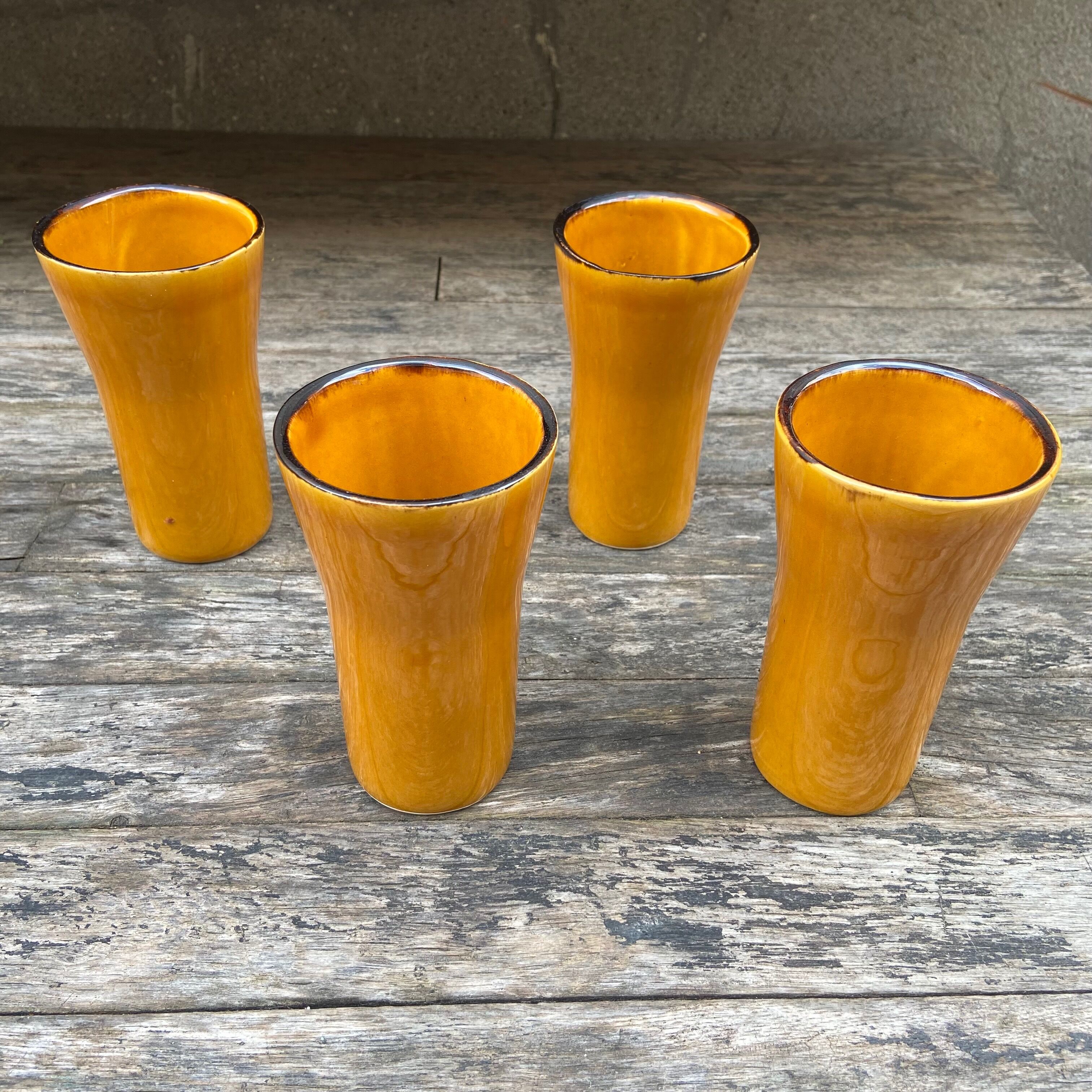 Ceramic orangeade service