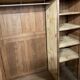 Art Deco wardrobe in solid oak