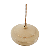 Yellow Clichy glass suspension