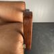 Midcentury brutalist embassy lounge or easy low club chair, 1960s