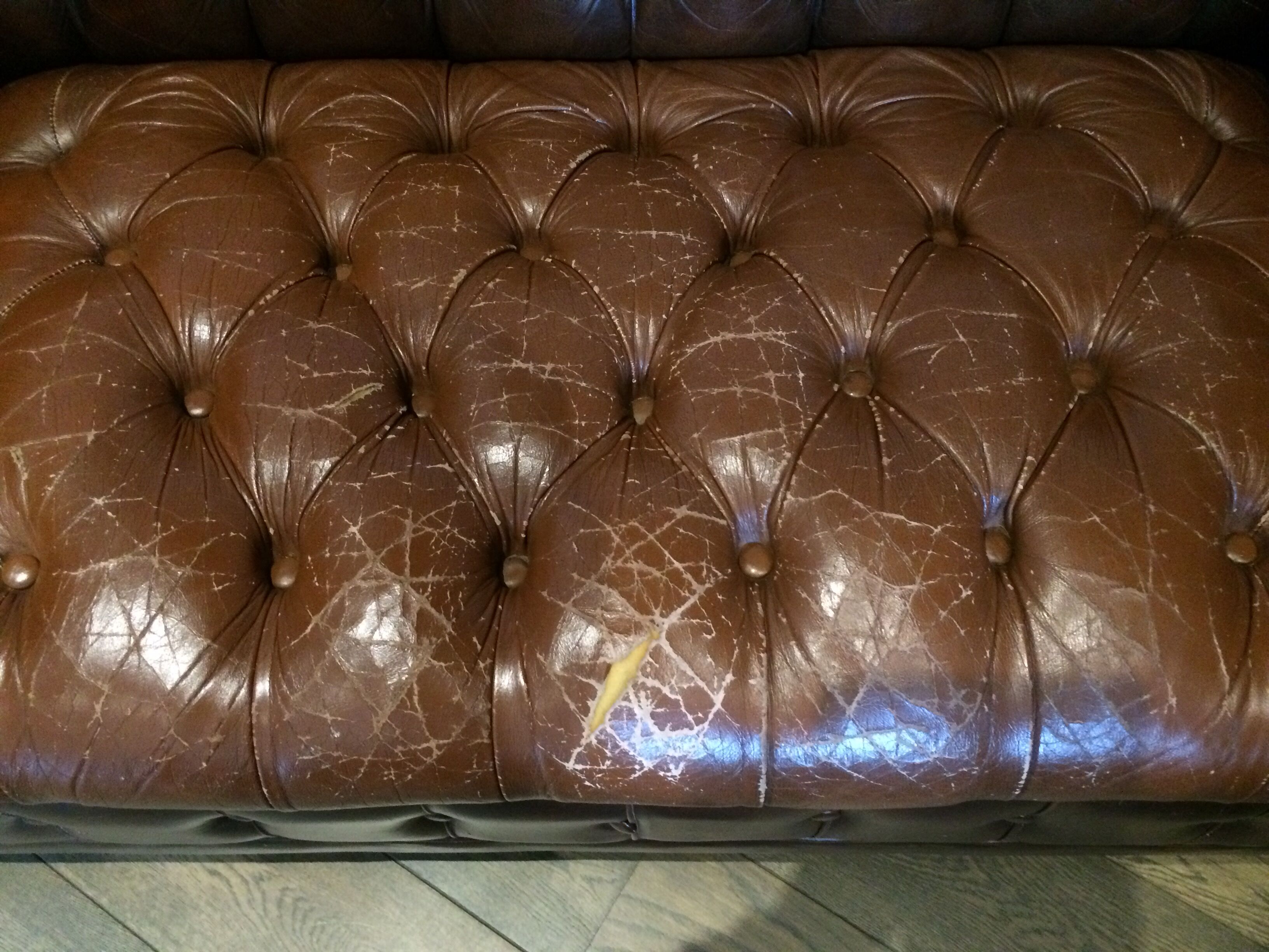 Vintage chesterfield sofa