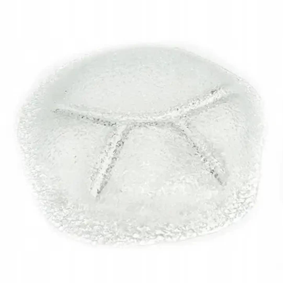 Appetizer platter, mid-century modern, pink glass, designed by J.S. Drost, Ząbkowice, Poland, 1970s