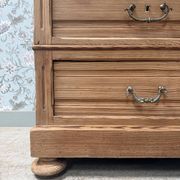 Large renovated country antique wardrobe