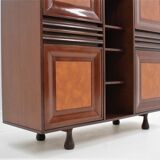 Stildomus design mahogany highboard 1960s