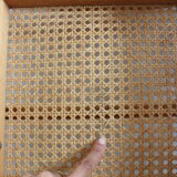 Folding chairs cannage and wood
