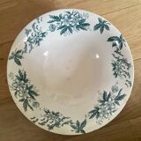 Bowl / deep dish "Anemone" porcelain Saint Amand collection