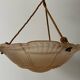 Art Deco glass hanging basin