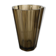 1970 smoked glass vase