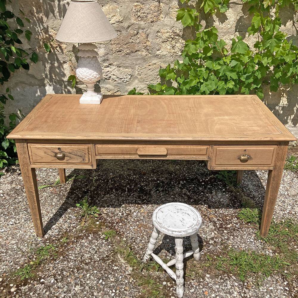 50s oak desk