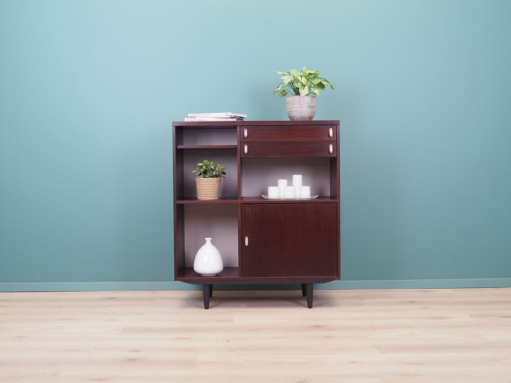 Mahogany buffet, Swedish design, 1960s, manufactured by Ulferts