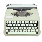 Hermes Baby green lime typewritter revised new ribbon
