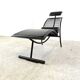 Chaise longue vintage à la manière de René Herbst, 1990
