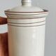 Ceramic sugar bowl with lid