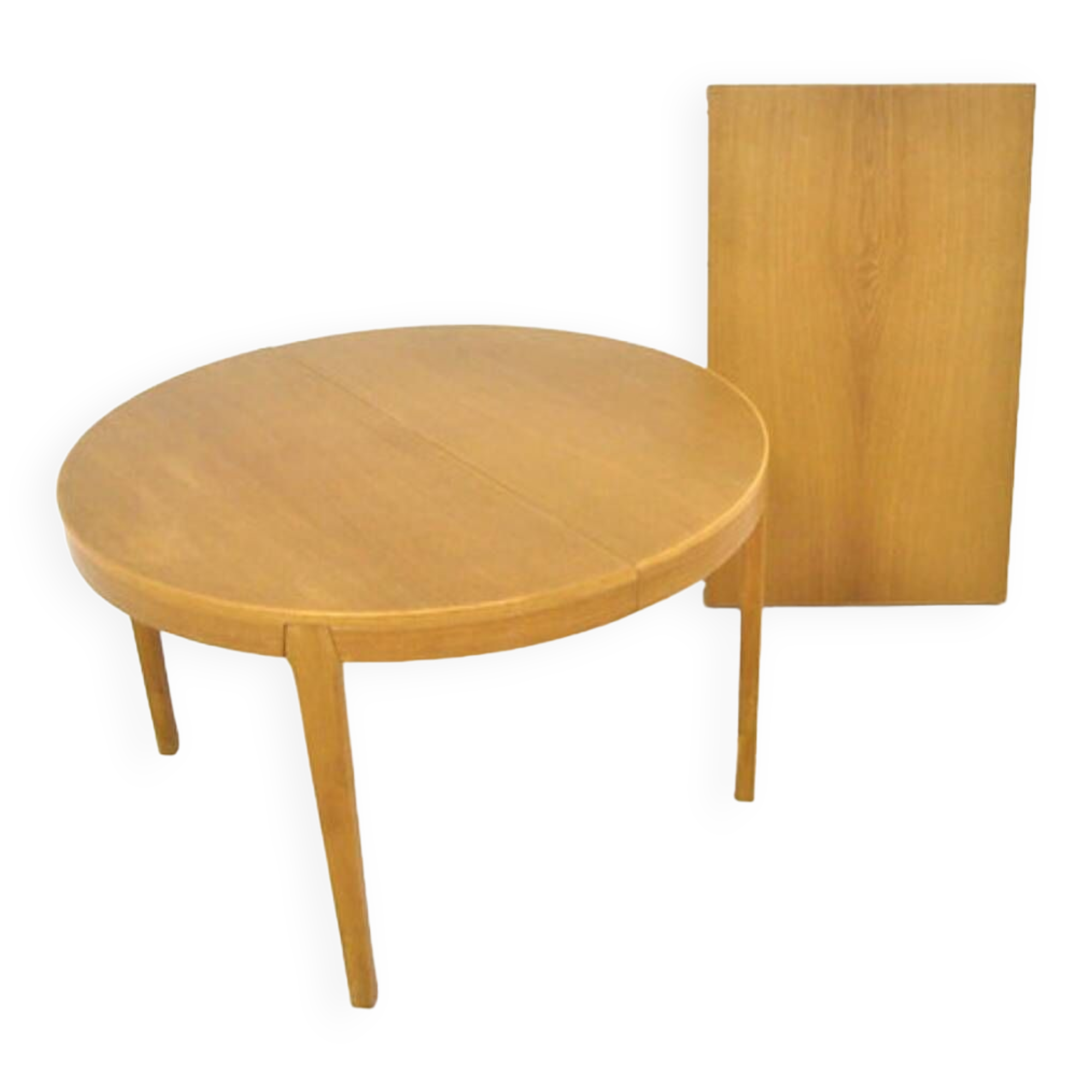 Scandinavian oak dining table, Sweden, 1960s