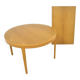 Scandinavian oak dining table, Sweden, 1960s