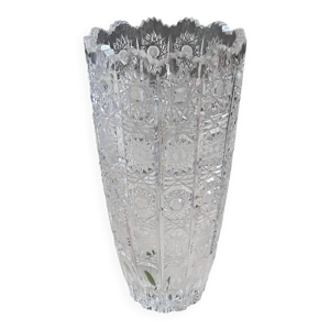 Vase en cristal