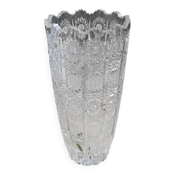 Crystal vase