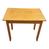 Seventies solid beech table