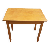 Table seventies hêtre massif