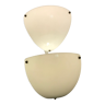 Duo of plastic corner sconces