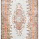 Orange & Beige Vintage Area Rug 174x283Cm SK 21610