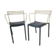 Paire de fauteuils Pascal Mourgue modèle "Piccolo" pour Fermob année 1990