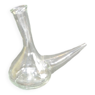 Porron, décanteur, carafe en verre souflé