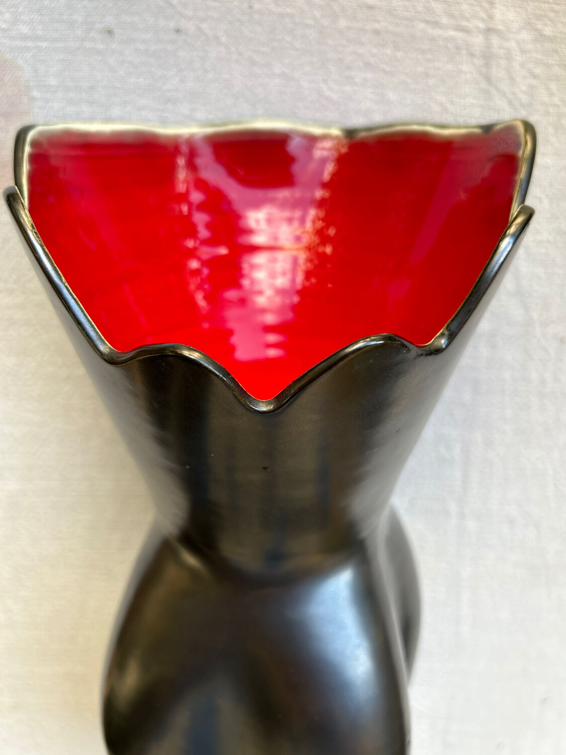 Ceramic vase from the 50s/60s