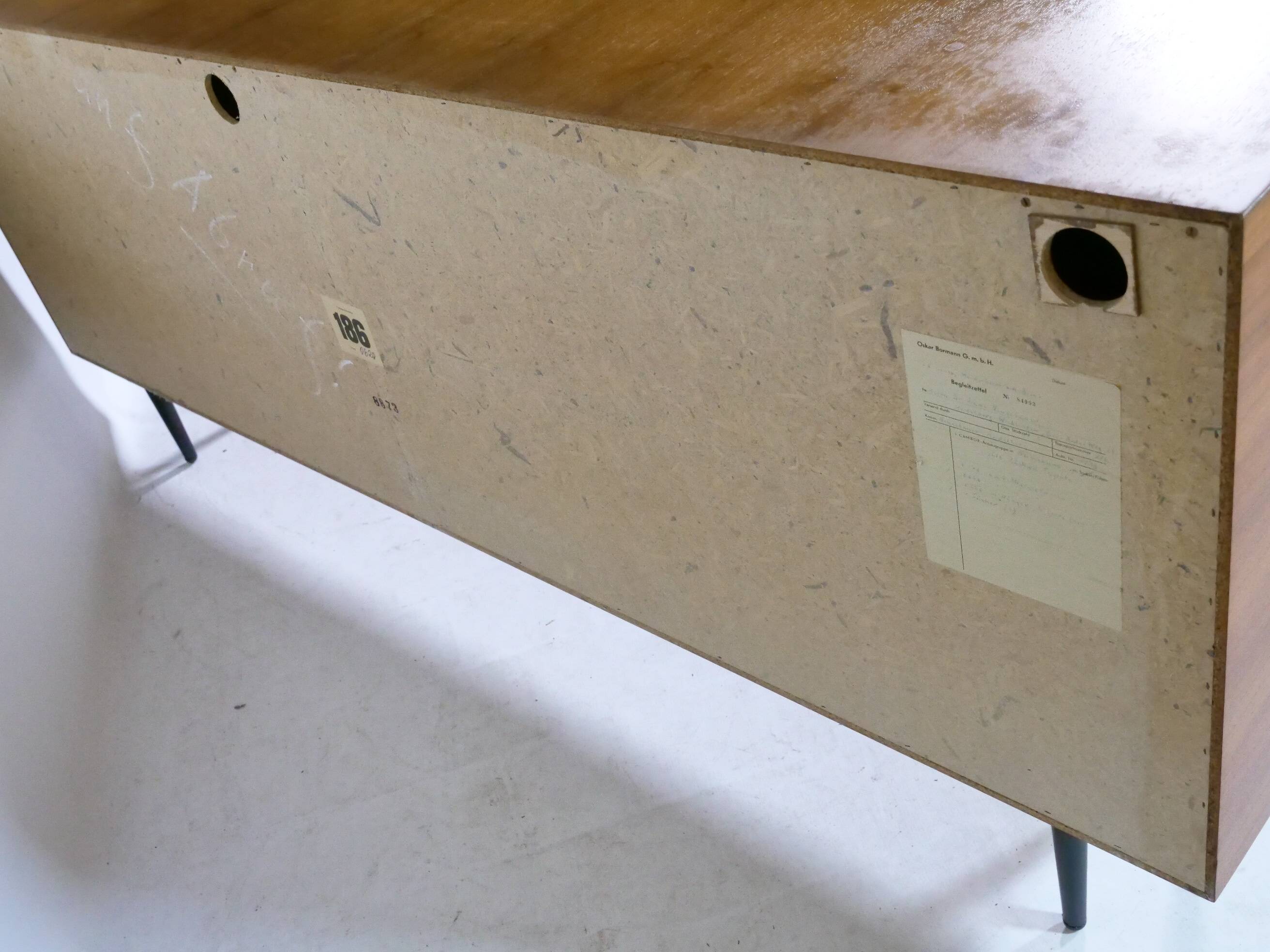 Teak sideboard by Ernst Martin Dettinger for Bormann, 1960s