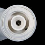 Set of 2 IFÖ “6035” / Stig Carlsson ceramic / glass wall lamps / mid-century modern design