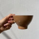 4 tasses en grès vintage