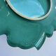 Green plate Verceram 1950s