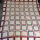 Plaid vintage crochet
