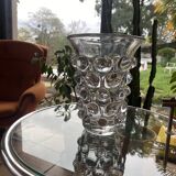 Bamako vase signed R Lalique