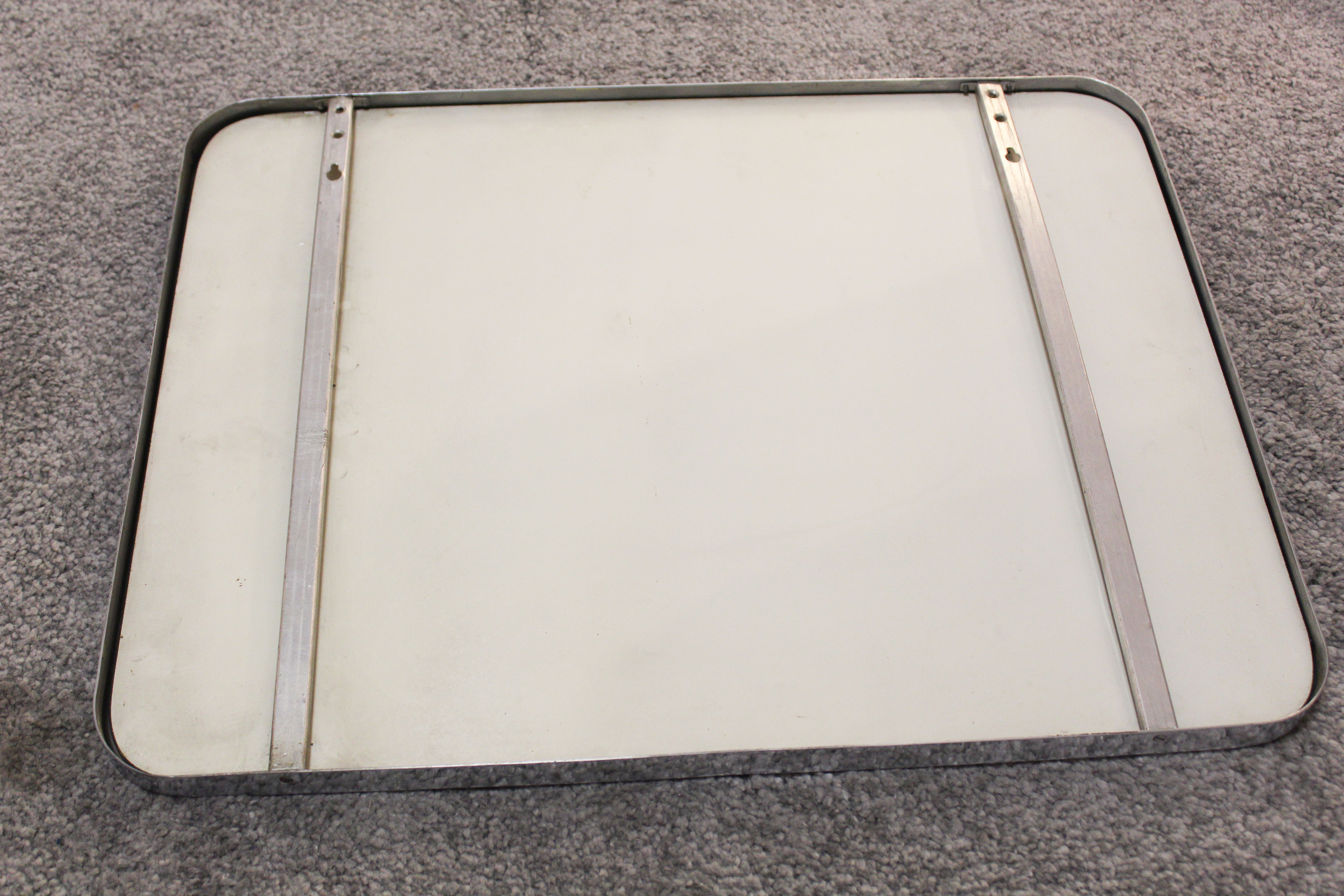 Mirror with chrome chronicle, Italy 60