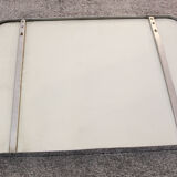 Mirror with chrome chronicle, Italy 60