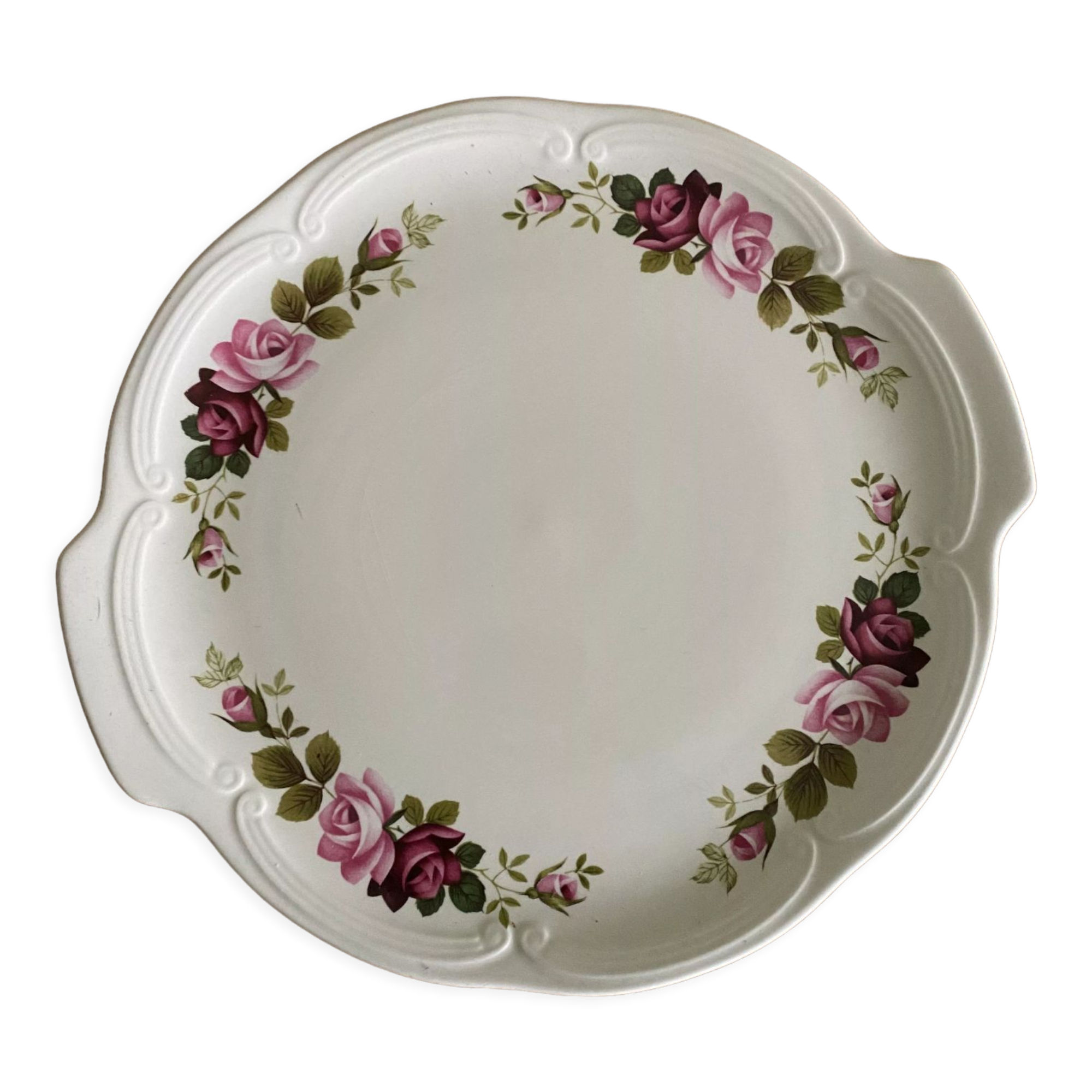 Old eared dish Gien model Champs