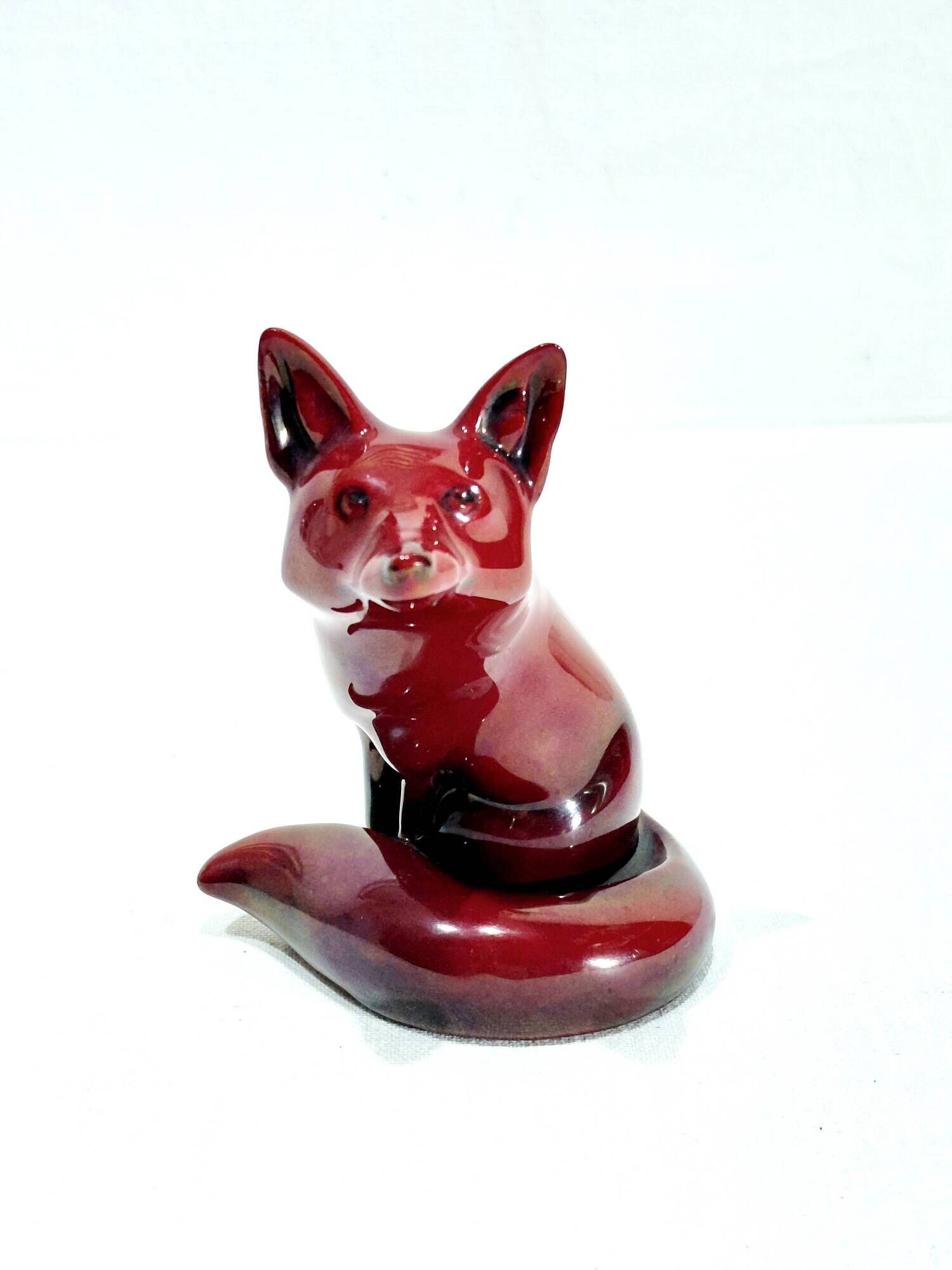 Royal Doulton Flambe - red fox