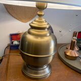 Gold metal lamp