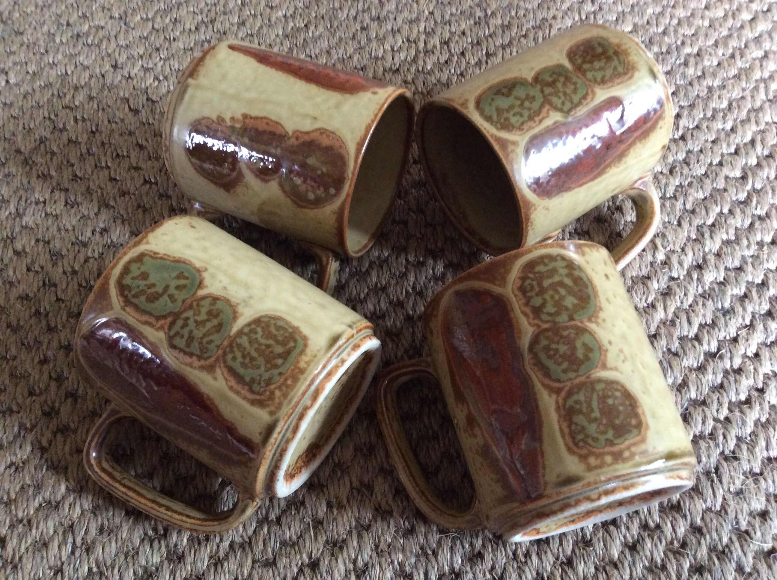 Série de 4 mugs