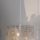 Mother-of-pearl pendant lamp 1970 vintage
