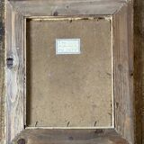 Portrait of an old man signed vintage painting 1960