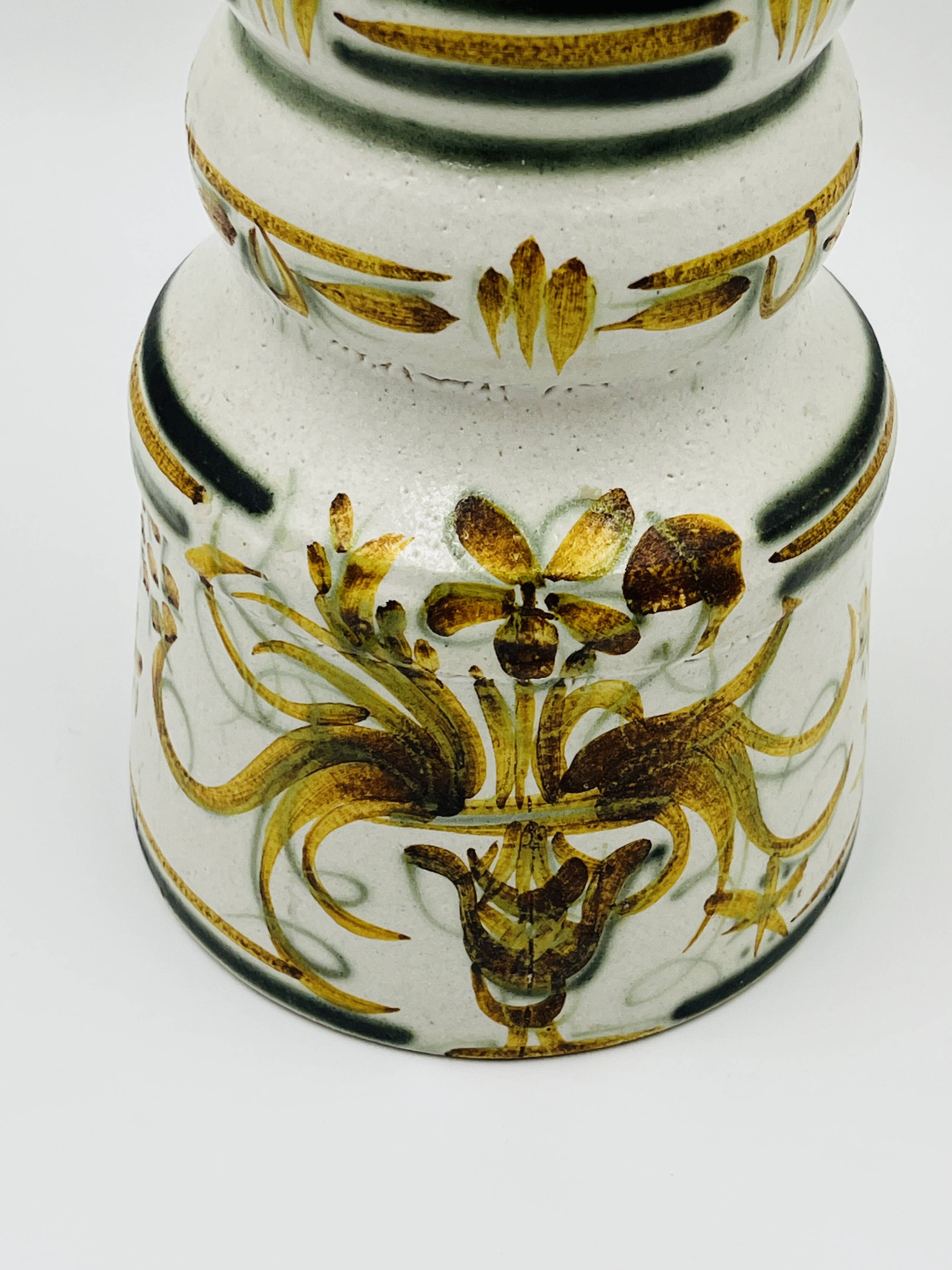 Large Keraluc Vase Quimper Jos Le Corre 1960