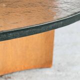 Brutalist coffee table, Germany, 1970's