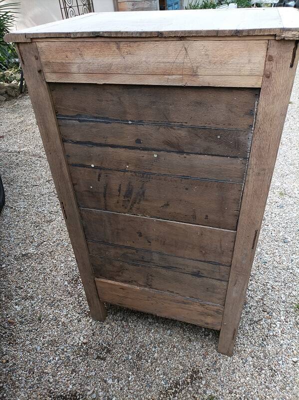 Confiturier solid wood drawer door Aero-gummed furniture