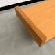 Modernist 1980s oak veneer coffee table