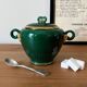 Saint Clément porcelain sugar bowl