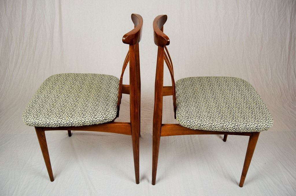 Upholstered Czechoslovakia 1960 s lounge chairs