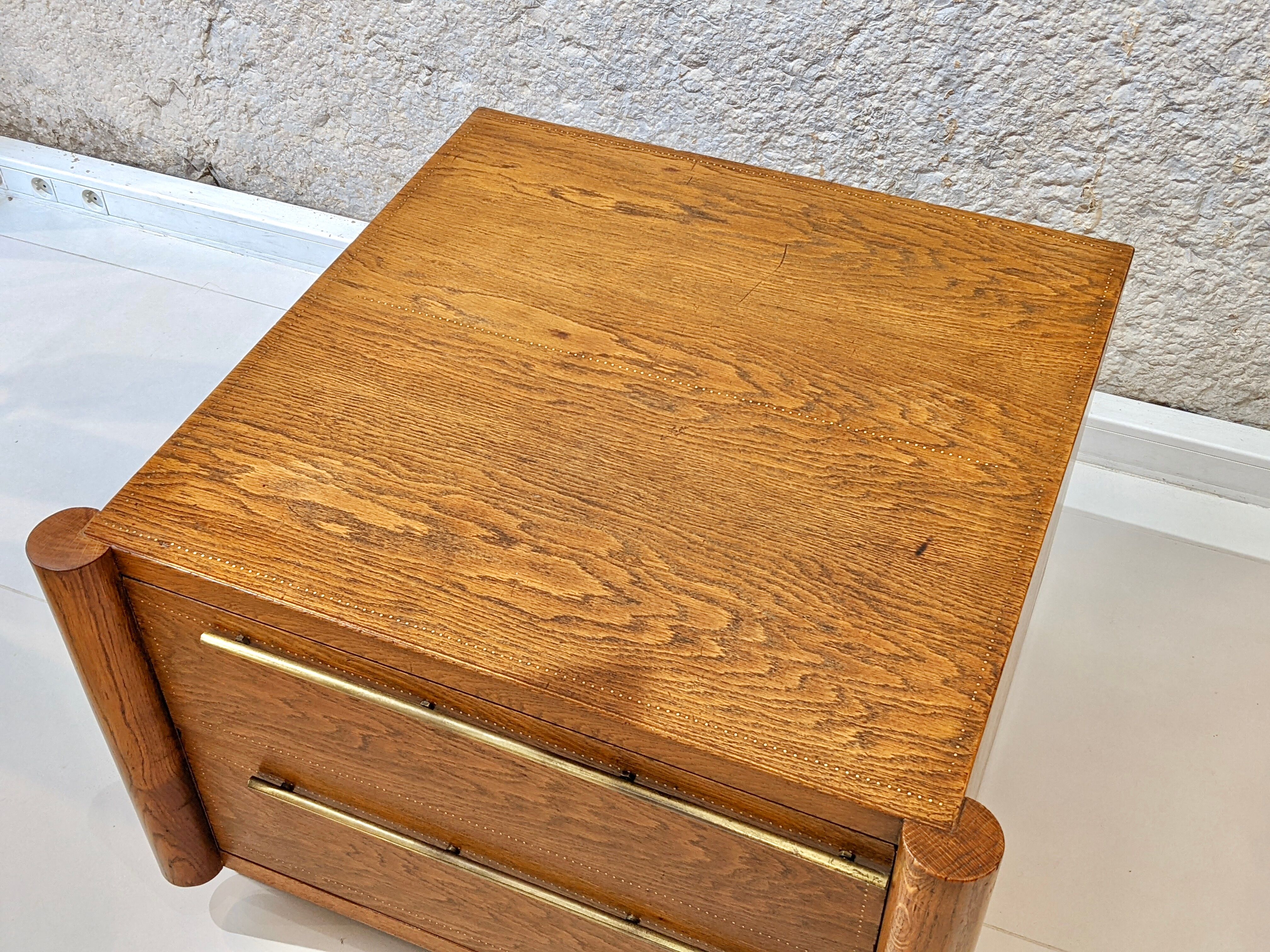 Commode André Sornay en noyer